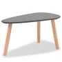 Set of coffee tables 2 units solid black pine wood by vidaXL, Coffee table - Ref: Foro24-244732, Price: 94,21 €, Discount: %