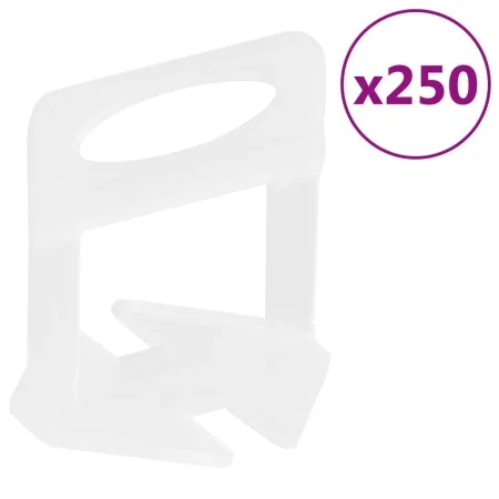 Calzos para nivelación de azulejos 250 unidades 2 mm de , Herramientas - Ref: Foro24-155276, Precio: 15,69 €, Descuento: %