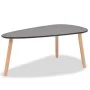 Set of coffee tables 2 units solid black pine wood by vidaXL, Coffee table - Ref: Foro24-244732, Price: 94,21 €, Discount: %