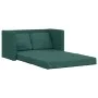2 in 1 Boden Schlafsofa dunkelgrüner Stoff 112x174x55 cm von , Sofas - Ref: Foro24-353968, Preis: 184,45 €, Rabatt: %