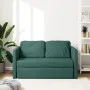 2 in 1 Boden Schlafsofa dunkelgrüner Stoff 112x174x55 cm von , Sofas - Ref: Foro24-353968, Preis: 184,45 €, Rabatt: %