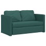Sofá cama de suelo 2 en 1 tela verde oscuro 112x174x55 cm de , Sofás - Ref: Foro24-353968, Precio: 177,05 €, Descuento: %