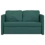2 in 1 Boden Schlafsofa dunkelgrüner Stoff 112x174x55 cm von , Sofas - Ref: Foro24-353968, Preis: 184,45 €, Rabatt: %