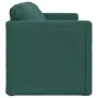 Floor sofa bed 2 in 1 dark green fabric 112x174x55 cm by , Sofas - Ref: Foro24-353968, Price: 184,45 €, Discount: %