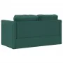 Floor sofa bed 2 in 1 dark green fabric 112x174x55 cm by , Sofas - Ref: Foro24-353968, Price: 184,45 €, Discount: %