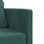 2 in 1 Boden Schlafsofa dunkelgrüner Samt 122x204x55 cm von , Sofas - Ref: Foro24-353961, Preis: 256,45 €, Rabatt: %