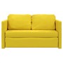 Sofá cama suelo 2 en 1 terciopelo amarillo oscuro 122x204x55 cm de , Sofás - Ref: Foro24-353963, Precio: 262,92 €, Descuento: %