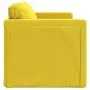 Floor sofa bed 2 in 1 dark yellow velvet 122x204x55 cm by , Sofas - Ref: Foro24-353963, Price: 239,69 €, Discount: %