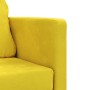 Sofá cama suelo 2 en 1 terciopelo amarillo oscuro 122x204x55 cm de , Sofás - Ref: Foro24-353963, Precio: 262,92 €, Descuento: %