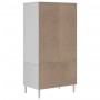 Armario SENJA aspecto de ratán madera pino blanco 90x55x175 cm de , Armarios roperos - Ref: Foro24-358035, Precio: 409,68 €, ...