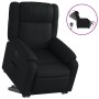 Sillón reclinable y elevable eléctrico cuero sintético negro en Sillones | Comprar online en Foru.es