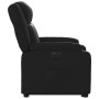 Sillón reclinable y elevable eléctrico cuero sintético negro en Sillones | Comprar online en Foru.es