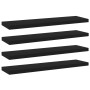 Estantes para estantería 4 uds contrachapada negro 40x10x1,5cm de , Estanterías - Ref: Foro24-805124, Precio: 16,18 €, Descue...