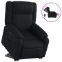 Sillón reclinable y elevable eléctrico cuero sintético negro en Sillones | Comprar online en Foru.es