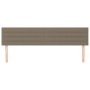 Cabeceros 2 unidades tela gris taupe 80x5x78/88 cm de , Cabeceros y pies de cama - Ref: Foro24-346162, Precio: 70,16 €, Descu...