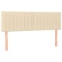 Cabeceros 2 unidades tela color crema 72x5x78/88 cm de , Cabeceros y pies de cama - Ref: Foro24-346247, Precio: 59,12 €, Desc...