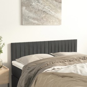 Cabeceros 2 unidades terciopelo gris oscuro 72x5x78/88 cm de , Cabeceros y pies de cama - Ref: Foro24-346251, Precio: 60,68 €...