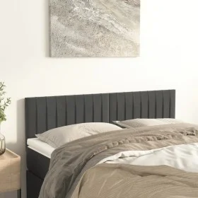 Kopfteile 2 Einheiten dunkelgrauer Samt 72x5x78/88 cm von , Kopf- und Fußteile - Ref: Foro24-346251, Preis: 59,59 €, Rabatt: %