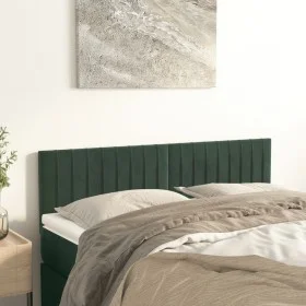 Kopfteile 2 Einheiten dunkelgrüner Samt 72x5x78/88 cm von , Kopf- und Fußteile - Ref: Foro24-346253, Preis: 64,28 €, Rabatt: %