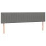 Cabeceros 2 unidades de tela gris oscuro 100x5x78/88 cm de , Cabeceros y pies de cama - Ref: Foro24-346285, Precio: 51,20 €, ...