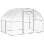 Gallinero de exterior de acero galvanizado 3x10x2 m de , Jaulas y habitáculos para animales pequeños - Ref: Foro24-3095476, P...