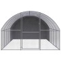 Gallinero de exterior de acero galvanizado 3x6x2 m de , Jaulas y habitáculos para animales pequeños - Ref: Foro24-3095474, Pr...