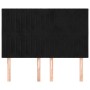 Cabeceros 4 unidades terciopelo negro 72x5x78/88 cm de , Cabeceros y pies de cama - Ref: Foro24-3116620, Precio: 106,17 €, De...