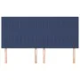Headboards 4 units of blue fabric 100x5x78/88 cm by , Headboards and footboards - Ref: Foro24-3116598, Price: 110,96 €, Disco...