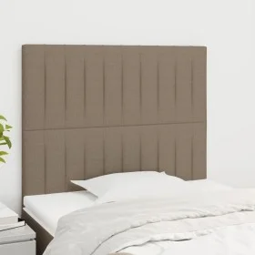 Kopfteile 2 Einheiten aus taupegrauem Stoff 100x5x78/88 cm von , Kopf- und Fußteile - Ref: Foro24-3116564, Preis: 55,04 €, Ra...