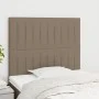 Kopfteile 2 Einheiten aus taupegrauem Stoff 100x5x78/88 cm von , Kopf- und Fußteile - Ref: Foro24-3116564, Preis: 55,04 €, Ra...