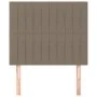 Kopfteile 2 Einheiten aus taupegrauem Stoff 100x5x78/88 cm von , Kopf- und Fußteile - Ref: Foro24-3116564, Preis: 55,04 €, Ra...