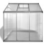 Invernadero de aluminio gris antracita 3,46 m² de vidaXL, Invernaderos - Ref: Foro24-43555, Precio: 434,92 €, Descuento: %