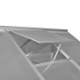 Invernadero de aluminio gris antracita 3,46 m² de vidaXL, Invernaderos - Ref: Foro24-43555, Precio: 434,92 €, Descuento: %