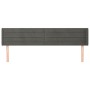 Cabecero de terciopelo gris oscuro 163x16x78/88 cm de , Cabeceros y pies de cama - Ref: Foro24-3118963, Precio: 72,68 €, Desc...