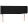 Cabecero con LED de tela negro 147x16x78/88 cm de , Cabeceros y pies de cama - Ref: Foro24-3123474, Precio: 65,93 €, Descuent...