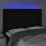 Kopfteil aus schwarzem Stoff mit LED 147x16x118/128 cm von , Kopf- und Fußteile - Ref: Foro24-3124286, Preis: 118,70 €, Rabat...