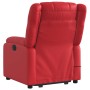 Sillón de majaje elevable eléctrico cuero artificial rojo en Sillones | Comprar online en Foru.es
