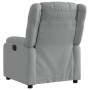 Sillón reclinable eléctrico tela gris claro en Sillones | Comprar online en Foru.es