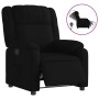 Sillón reclinable eléctrico de tela negro en Sillones | Comprar online en Foru.es