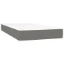 Box spring bed with dark gray fabric mattress 80x200 cm by , Beds and slatted bases - Ref: Foro24-3136710, Price: 380,23 €, D...