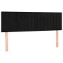 Cama box spring con colchón terciopelo negro 140x200 cm de , Camas y somieres - Ref: Foro24-3141427, Precio: 421,55 €, Descue...
