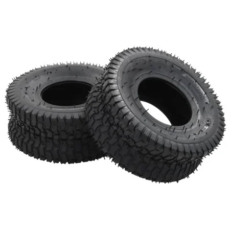 Neumáticos para carretilla 2 unidades caucho 15x6.00-6 4PR de , Piezas para carretillas - Ref: Foro24-145269, Precio: 49,67 €...