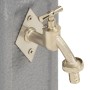 Cisterna de jardín con grifo aspecto de piedra gris claro de , Sistemas de riego - Ref: Foro24-316183, Precio: 82,95 €, Descu...