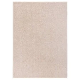 Alfombra de pelo corto beige oscuro 140x200 cm de , Alfombras - Ref: Foro24-340340, Precio: 71,79 €, Descuento: %
