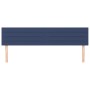 Cabeceros 2 unidades de tela azul 80x5x78/88 cm de , Cabeceros y pies de cama - Ref: Foro24-346164, Precio: 54,27 €, Descuent...