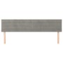 Cabeceros 2 unidades de terciopelo gris claro 80x5x78/88 cm de , Cabeceros y pies de cama - Ref: Foro24-346166, Precio: 55,87...