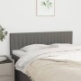 Cabeceros 2 unidades tela gris oscuro 72x5x78/88 cm de , Cabeceros y pies de cama - Ref: Foro24-346243, Precio: 64,61 €, Desc...