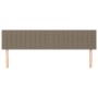 Cabeceros 2 unidades tela gris taupe 80x5x78/88 cm de , Cabeceros y pies de cama - Ref: Foro24-346260, Precio: 61,47 €, Descu...