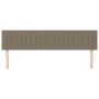Cabeceros 2 unidades de tela gris taupe 100x5x78/88 cm de , Cabeceros y pies de cama - Ref: Foro24-346288, Precio: 55,78 €, D...