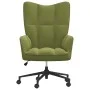 Silla de relajación de terciopelo verde claro de , Sillones - Ref: Foro24-328175, Precio: 130,61 €, Descuento: %